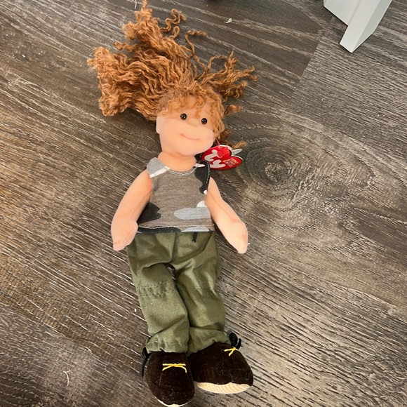 Snappy Cindy camo TY Teanie Beanie Bopper - Picture 1 of 1